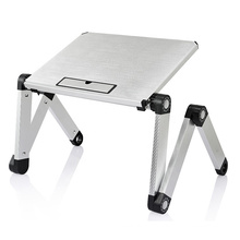 Extension Folding Aluminum Bed Laptop Computer Stand and Riser